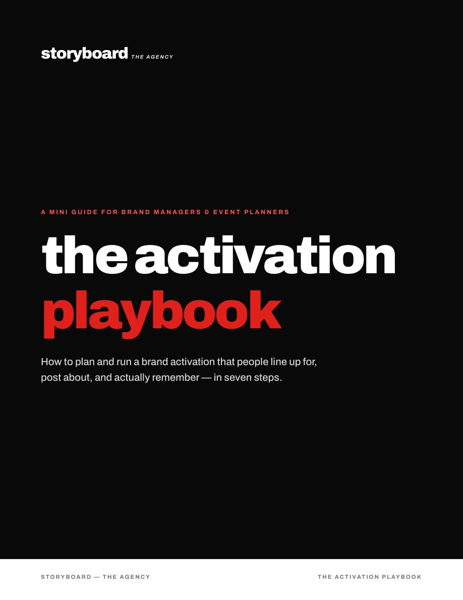 The Activation Playbook — free mini-guide cover